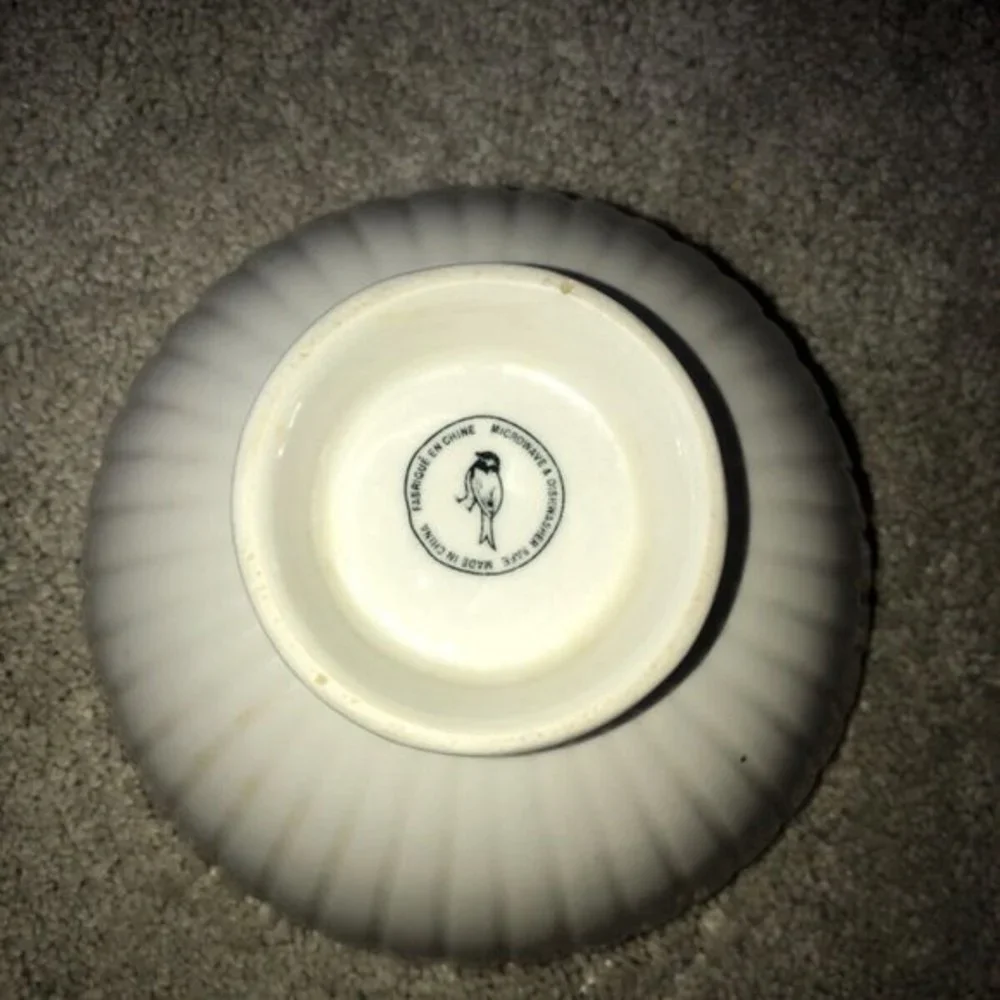 Anthropologie Soup Cereal Rice Bowl Multi Colored‎ cottage core